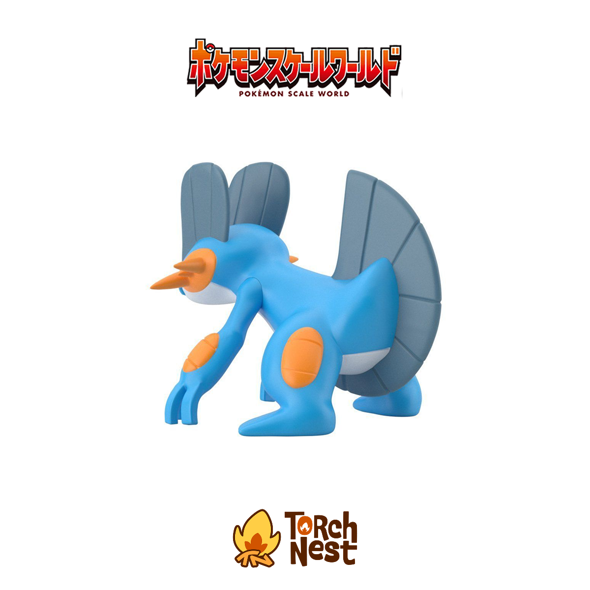 [PRE-ORDER] Pokemon Scale World Hoenn Region Swampert