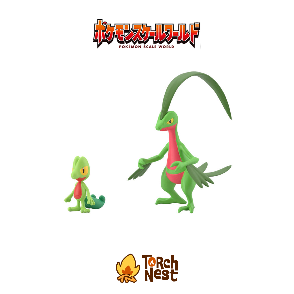 [PRE-ORDER] Pokemon Scale World Hoenn Region Treecko & Grovyle