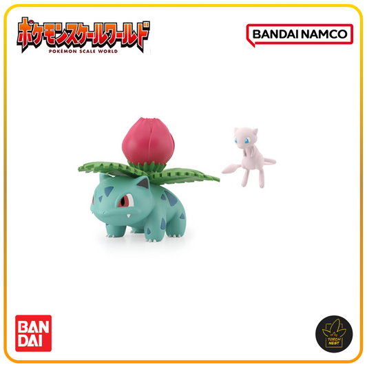 Pokemon Scale World 04 Kanto Region Mew & Ivysaur