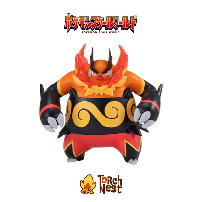 [PRE-ORDER] Pokemon Scale World Lumiose City Urbain & Emboar & Meowstic (Male)