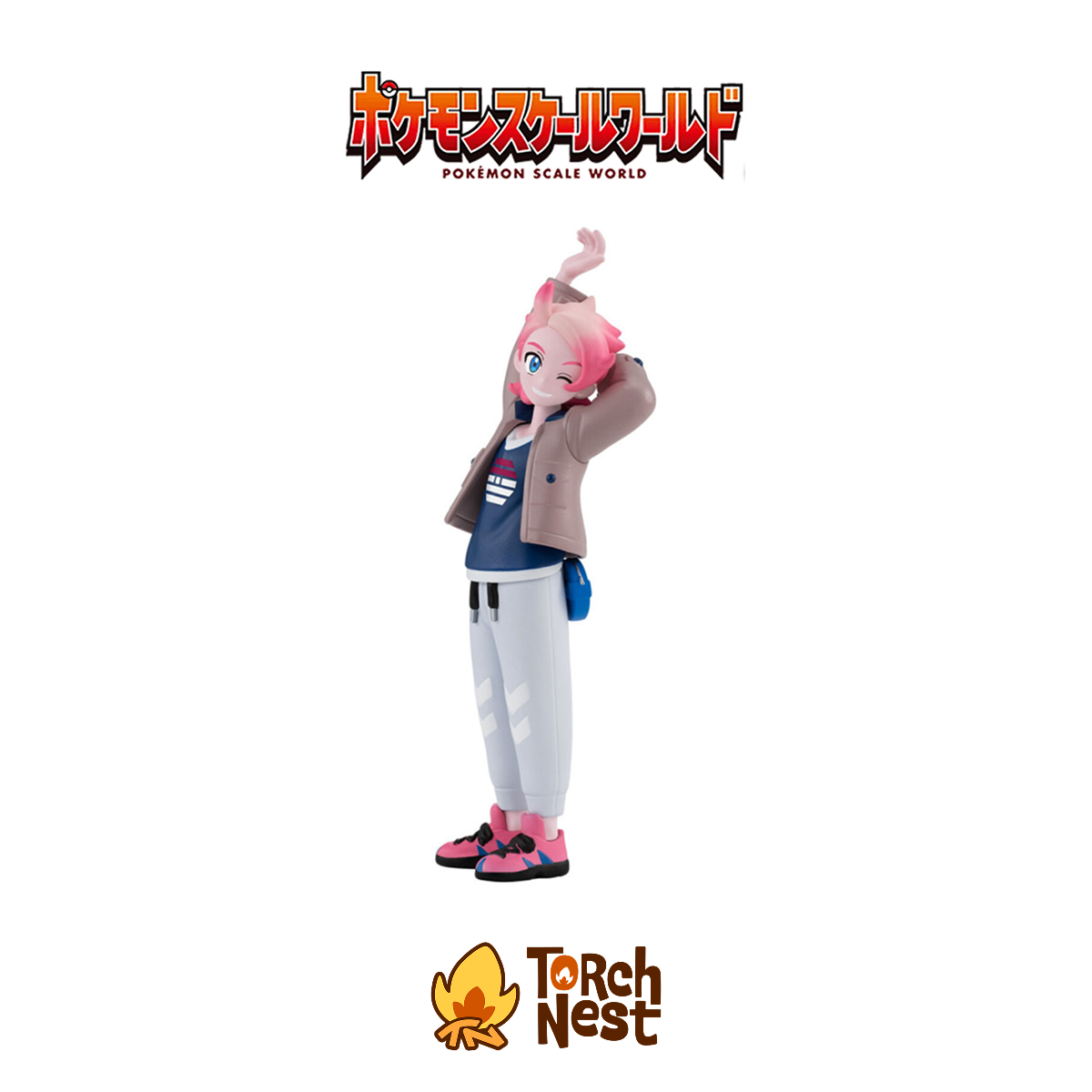 [PRE-ORDER] Pokemon Scale World Lumiose City Urbain & Emboar & Meowstic (Male)