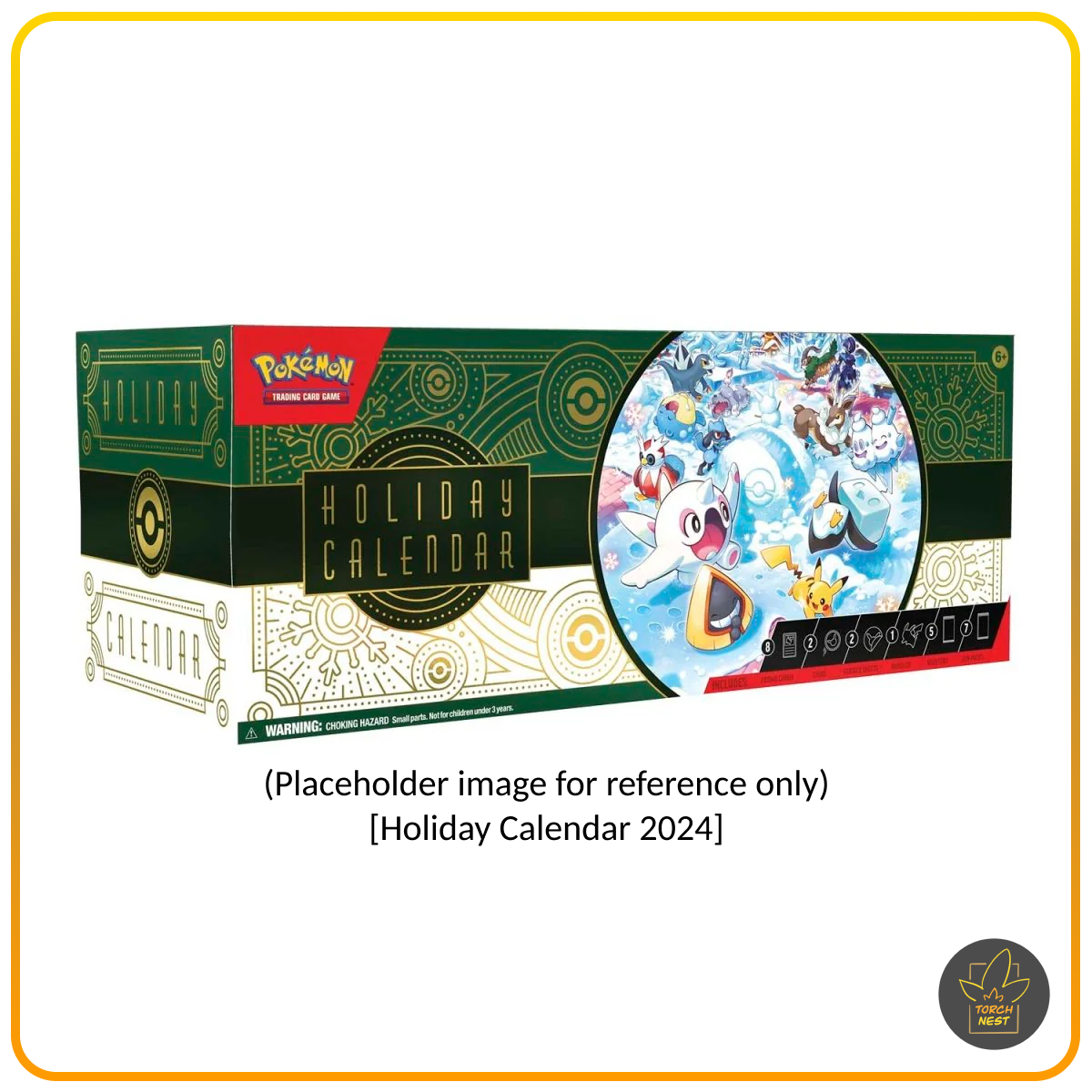 PRE-ORDER] Pokemon TCG: Holiday Calendar 2025 – Torch Nest