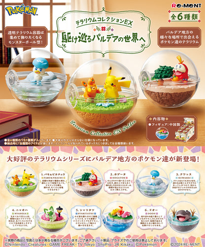 Re-Ment Pokemon Terrarium Collection To the World of Paldea (Blind Box)