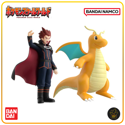 [PRE-ORDER] Pokemon Scale World Kanto Region Lance and Dragonite Figure Set