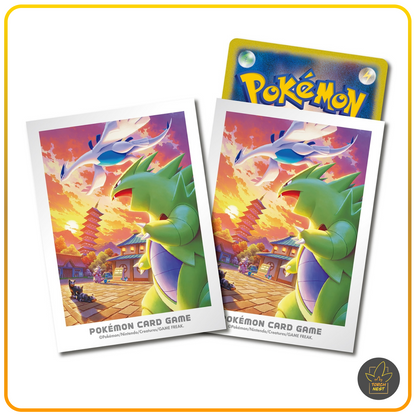 Pokemon TCG Card Sleeves - Johto Adventure - Lugia and Tyranitar
