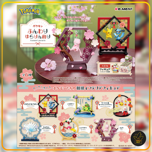 [PRE-ORDER] Re-ment Pokémon Yurarin (Box of 6)