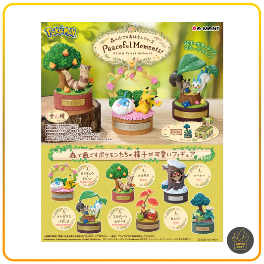 [PRE-ORDER] Re-ment Pokémon Peaceful Moments! A Little Tale of the Forest 2 (Box of 6)