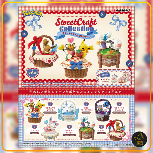 [PRE-ORDER] Pokemon Re-Ment Sweet Craft Collection (Box of 6)