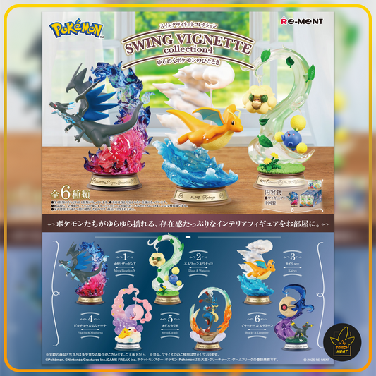 [PRE-ORDER] Re-ment Pokémon Swing Vignette Collection 4 (Box of 6)