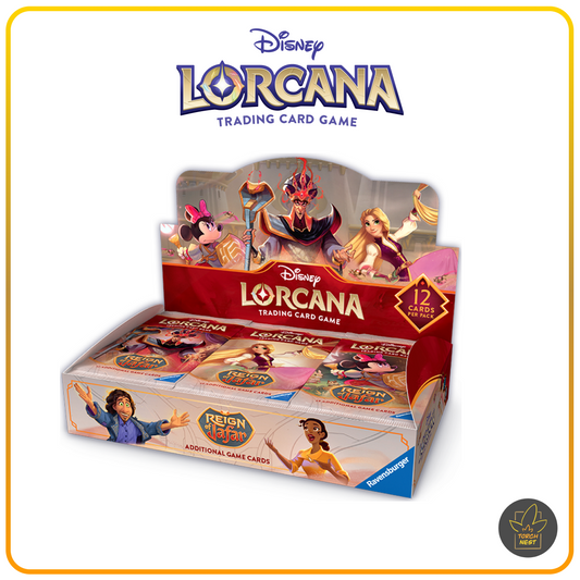 Disney Lorcana Trading Card Game tagged "Booster Box" Torch Nest Disney Lorcana Trading Card Game tagged "Booster Box" Torch Nest