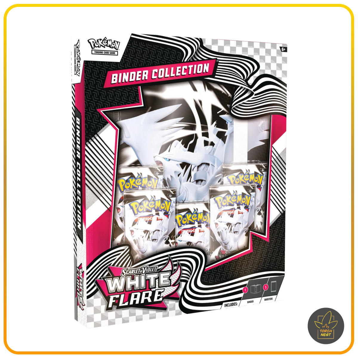 [PRE-ORDER] Pokemon TCG: Scarlet & Violet - White Flare Binder Collection