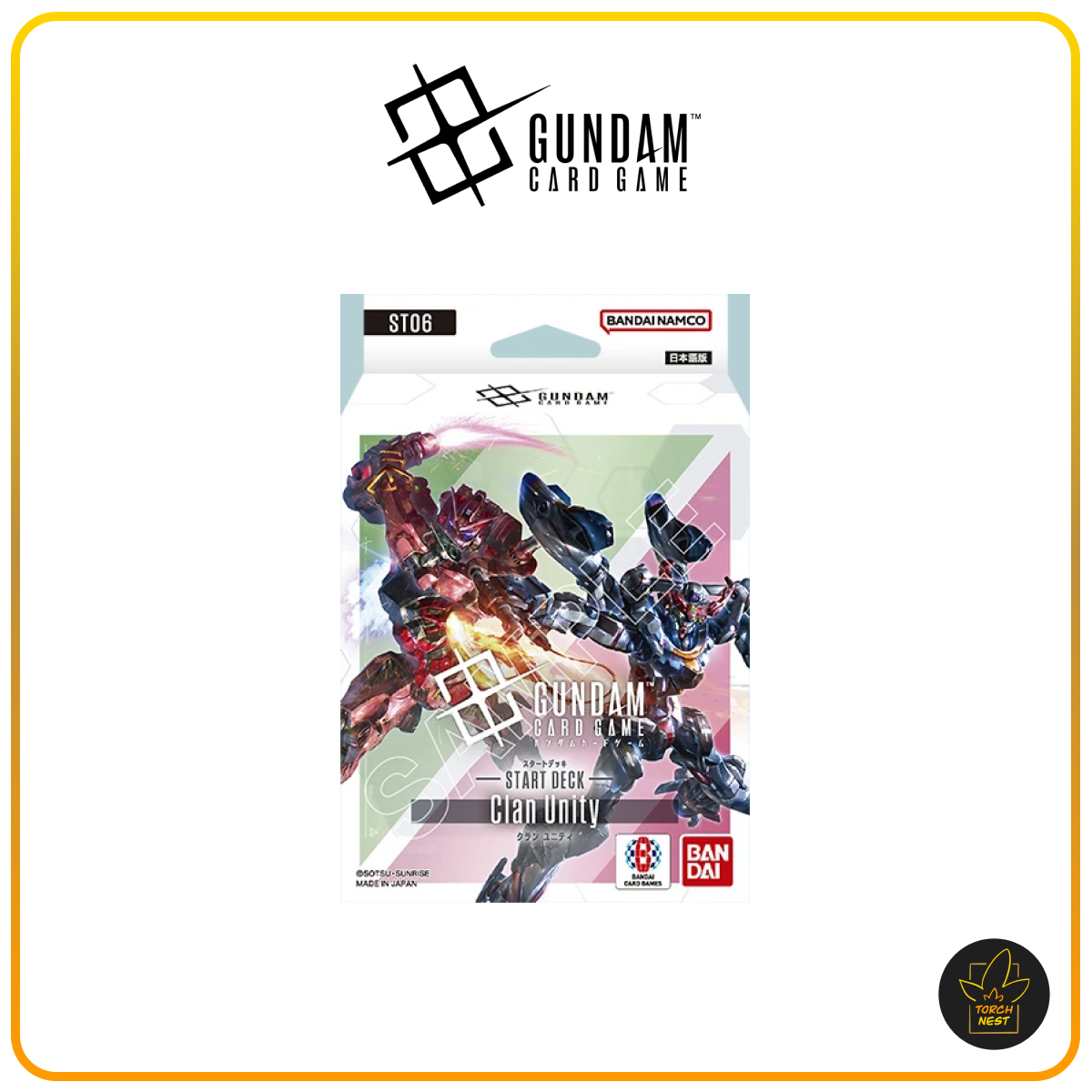[PRE-ORDER] [JP] Gundam Card Game Clan Unity [ST-06] Starter Deck