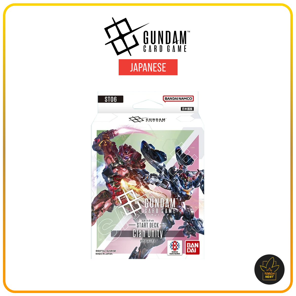[JP] Gundam Card Game Clan Unity [ST06] Starter Deck