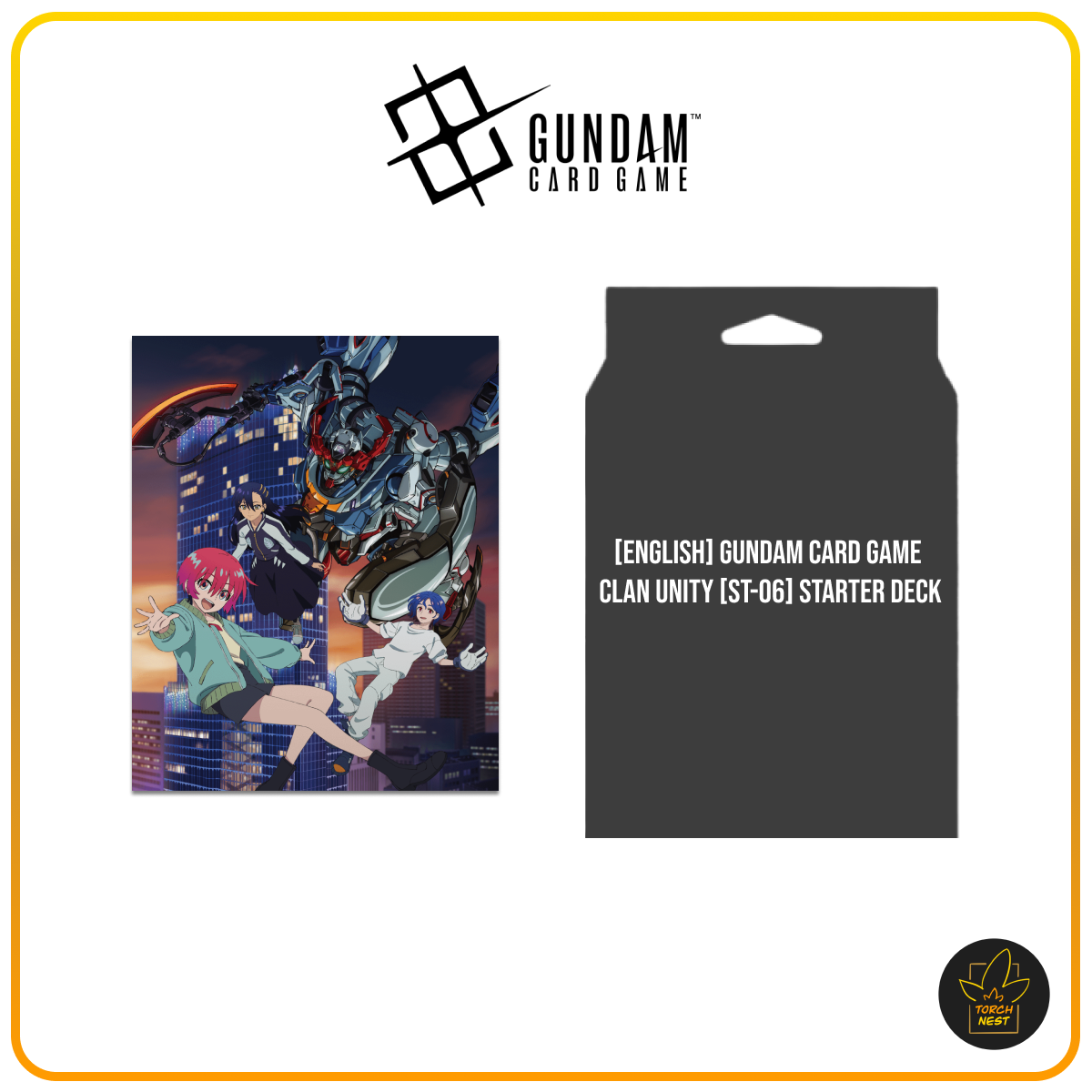 [PRE-ORDER] [EN] Gundam Card Game Clan Unity [ST-06] Starter Deck