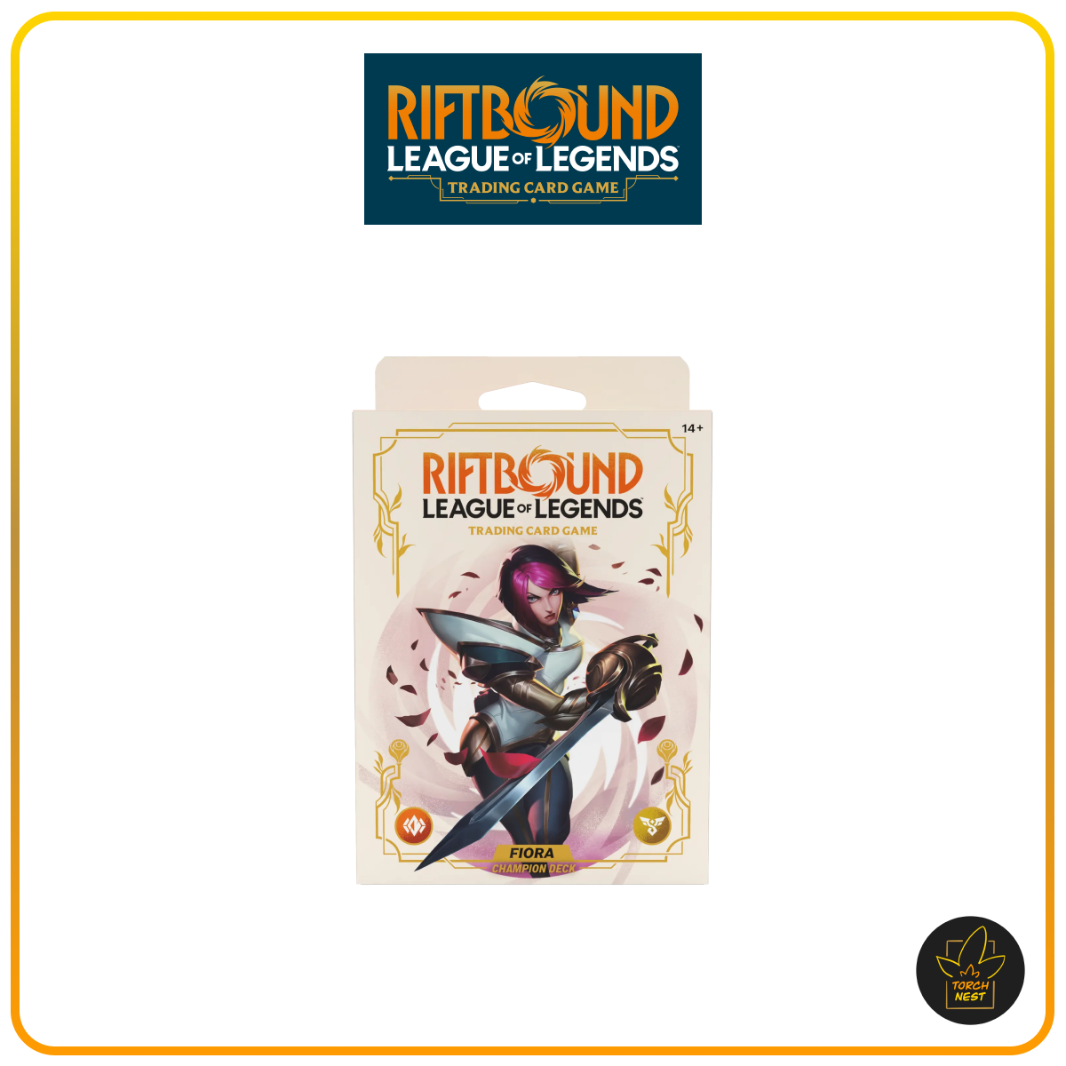 Riftbound: League of Legends TCG Spiritforged Champion Deck: Fiora