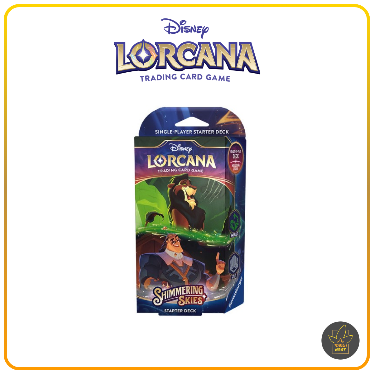 [PRE-ORDER] Disney Lorcana TCG: Shimmering Skies Starter Decks