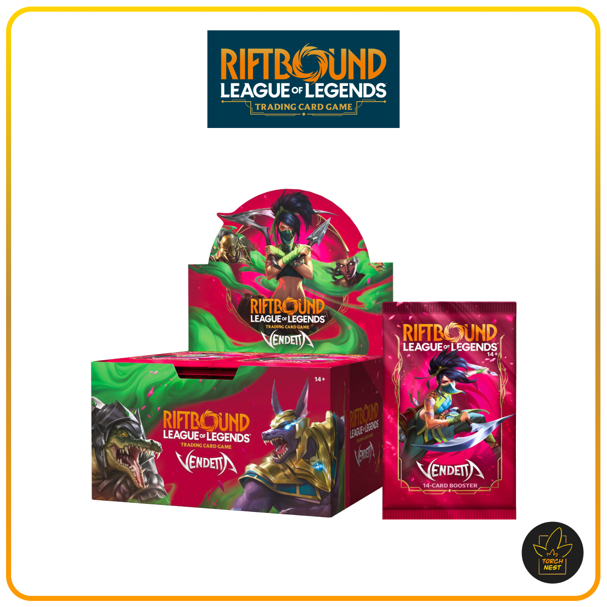 [PRE-ORDER] Riftbound: League of Legends TCG Vendetta Booster Box Display