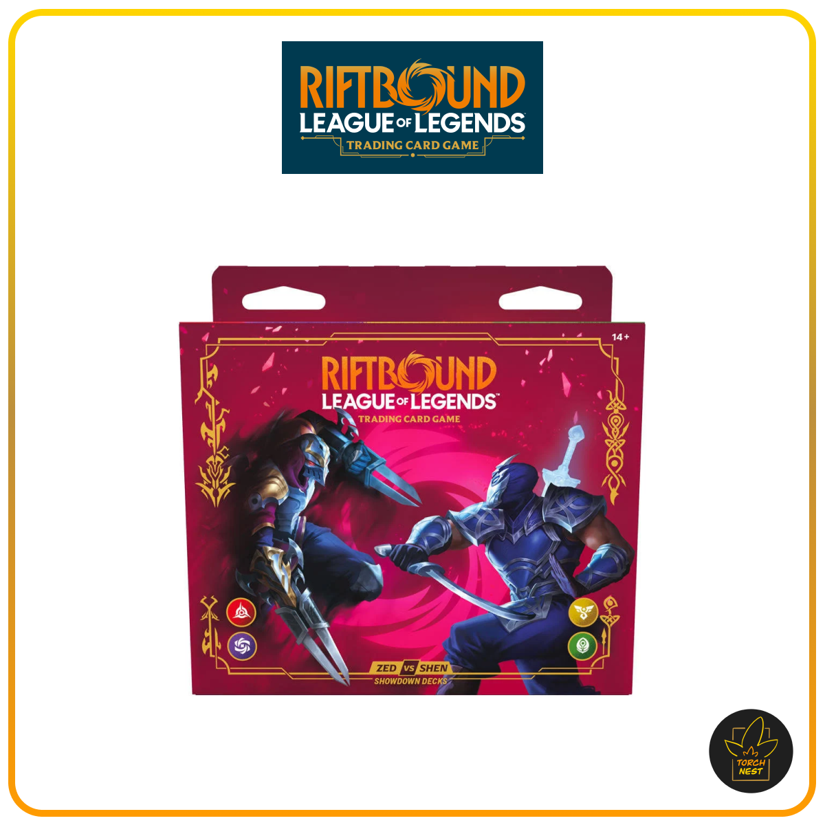 [PRE-ORDER] Riftbound: League of Legends TCG Vendetta Showdown Deck Zed vs Shen