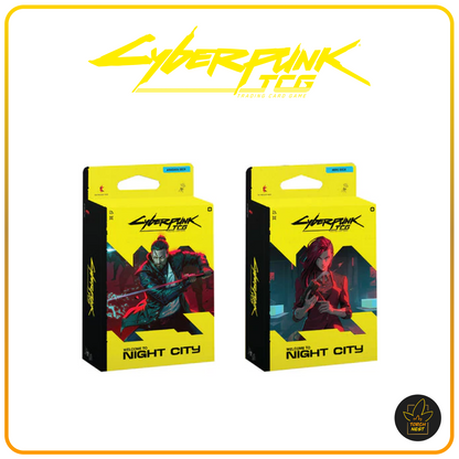 [PRE-ORDER] Cyberpunk TCG: Welcome to Night City Starter Decks