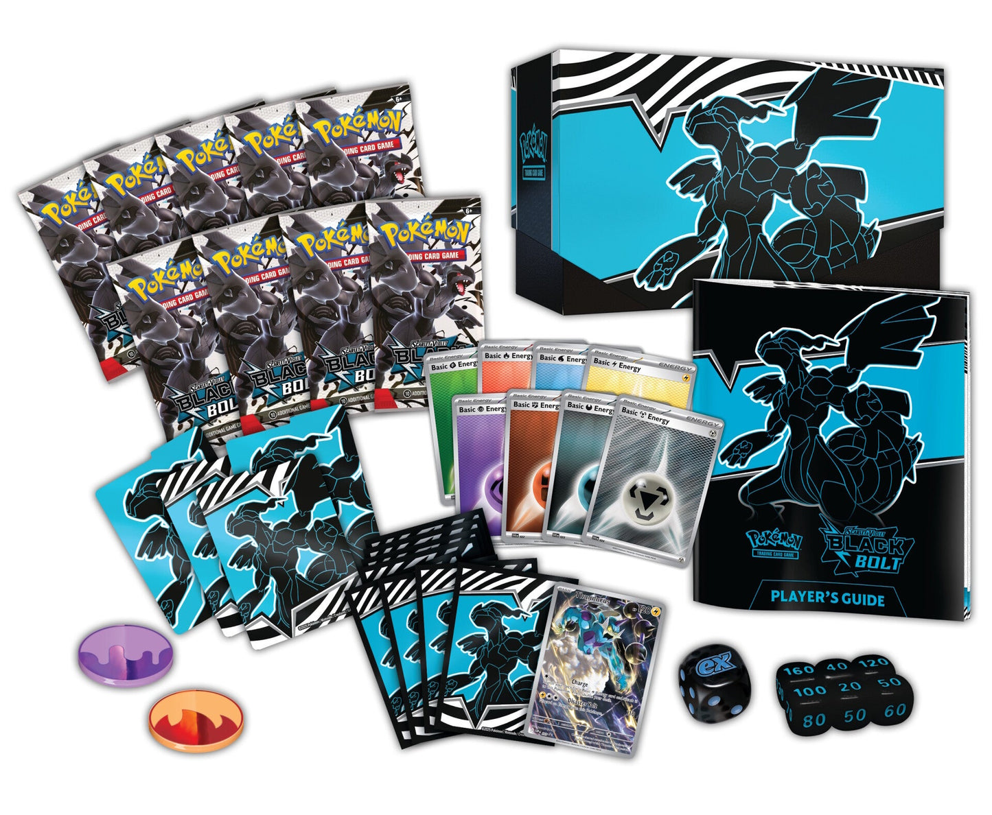 [PRE-ORDER]  Pokemon TCG: Scarlet & Violet - Black Bolt Elite Trainer Box