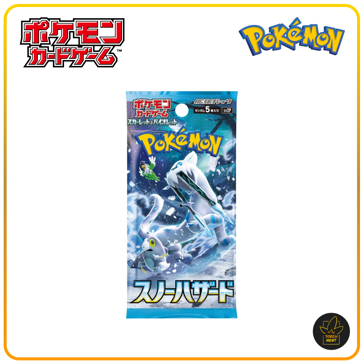 Pokémon Card Game Scarlet & Violet - [sv2P] Snow Hazard Booster Pack